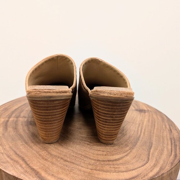 Corkys Women's Camel Suede Sizzle Mule Size 7 - Picture 3 of 6